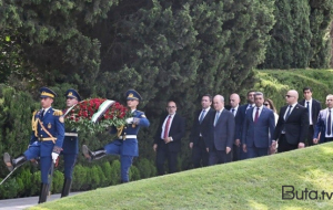 Fələstinin baş naziri Fəxri xiyabanı ziyarət etdi