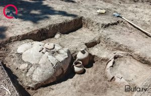Cəlilabadda park salırdılar, qədim dövrə aid əşyalar tapdılar - Foto