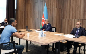 Anar Əliyev Zəngilanda sakinlərlə görüşdü