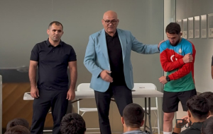 “Ən ağır yükünüz olimpiya, dünya çempionları olsun!” - Firdovsi Umudovdan güləşçilərə dəstək+Video