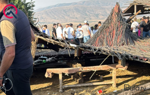 Göygöldə Yaylaq Festivalında çardaq uçdu - 8 nəfər xəsarət aldı+Video-Yenilənib