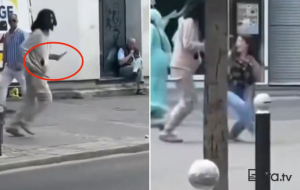 “Allah əmr etdi” deyib üç qadını bıçaqladı - Video