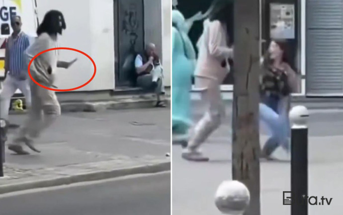  “Allah əmr etdi” deyib üç qadını bıçaqladı - Video  
