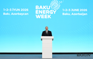 Prezident “Baku Energy Forum”un rəsmi açılış mərasimində - Fotolar