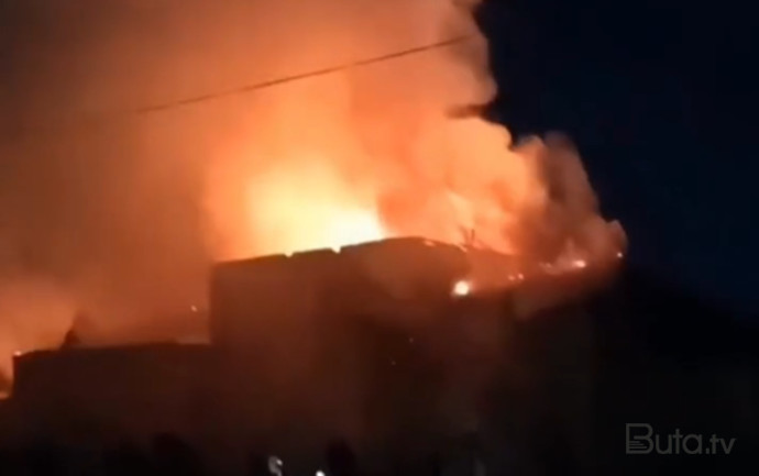  Maştağadakı güclü yanğın söndürüldü - Video - Yenilənib  