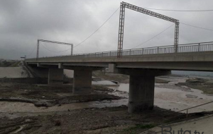 Qəzalı körpü söküldü - Yenisi inşa edilir