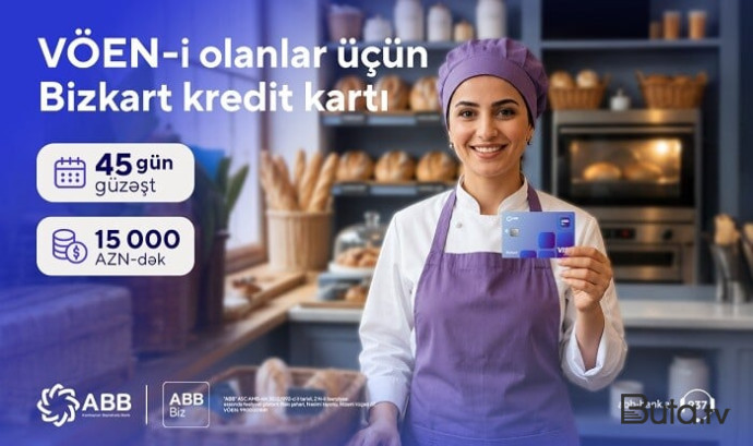  ABB-dən kiçik sahibkarlara böyük imkanlar yaradan biznes kartı  