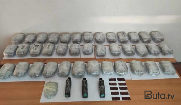  İrandan 32 kq narkotik keçirilməsinin qarşısı alındı - Foto  