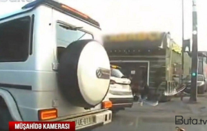 “Gelandevagen”i KİA-ya çırpan sürücü ilə bağlı qərar