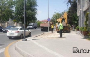Bakıda obyekt səkini zəbt etdi: İH-dən reaksiya... - Video