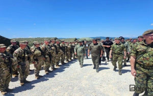 Hərbçilərimiz Serbiyada təlim keçdi - Foto