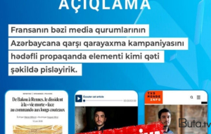 Onlar ölkəmizə qarşı qarayaxma kampaniyası aparır - MEDİA