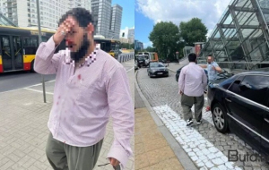 Polşada azərbaycanlı sürücüyə hücum - Foto