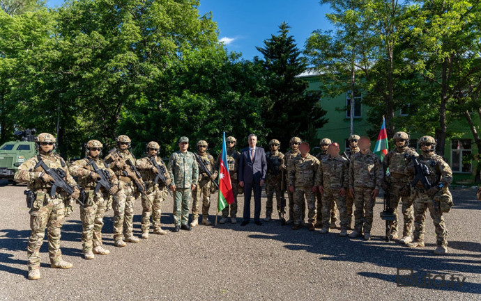  Xüsusi təyinatlılar bir araya gəldi - Qafqazda mühüm gün+Fotolar  