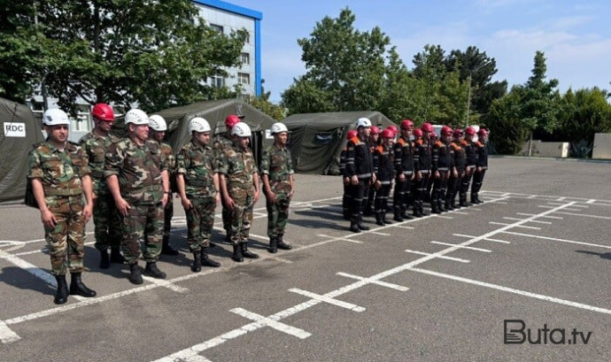  FHN Muğan regionunda taktiki-xüsusi təlim keçirdi - Video  
