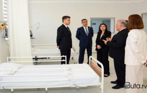 Bakıda yeni xəstəxananın açılışı oldu