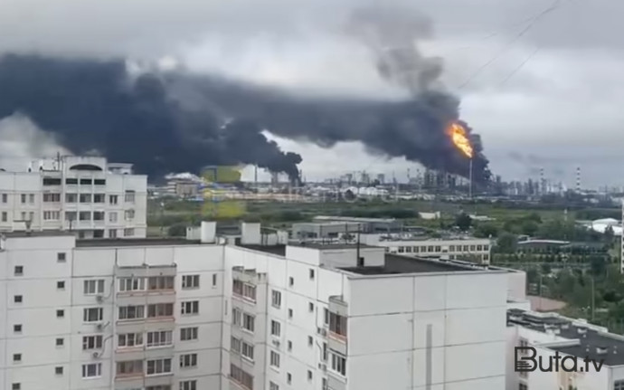  Moskvaya son 2 ilin ən böyük dron hücumu - Video - Fotolar  