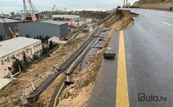  Quba-Qusar sərhədində sürüşmə qeydə alındı  