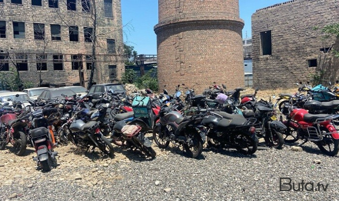  Qaydaları pozan 79 motosiklet və moped duracağa yerləşdirildi  