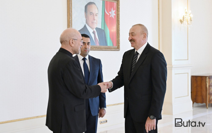  Prezident Qalibafı qəbul etdi - Fotolar  