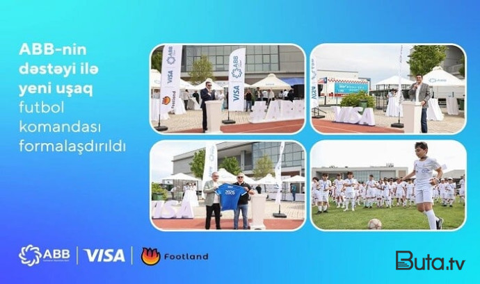  ABB-nin dəstəyi ilə yeni uşaq futbol komandası formalaşdırıldı  