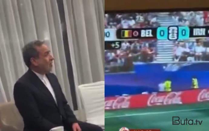 Tarixi danışıqlar zamanı futbola baxırmışlar... - Video  