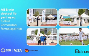 ABB-nin dəstəyi ilə yeni uşaq futbol komandası formalaşdırıldı