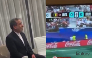 Tarixi danışıqlar zamanı futbola baxırmışlar... - Video