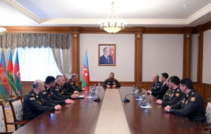 Həsənov yeni generallara rütbələrini təqdim etdi - Foto