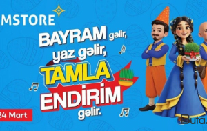 Bayram gəlir, yaz gəlir, Tamla endirim gəlir