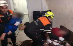 FHN azyaşlıları belə xilas etdi - Video