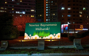 Xətai rayonu bayram ab-havasında... - Foto/Video