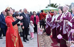 Sumqayıtda möhtəşəm bayram tədbiri - Foto