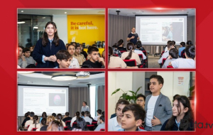 Məktəblilər üçün “Smart Money Talks” sessiyası təşkil edildi