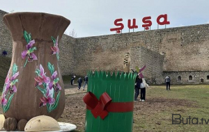 Dünya səyyahları Şuşa şəhərində...