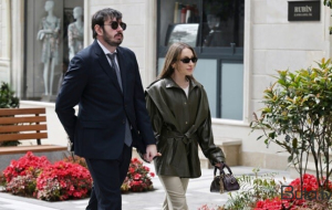 Prezidentin oğlu və gəlini açılışda - Foto