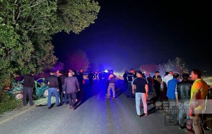Ağdamda ağır qəza: ölənlər var