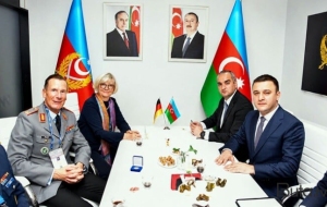 Aqil Qurbanov Türkiyədə: Generallarla görüşdü - Foto
