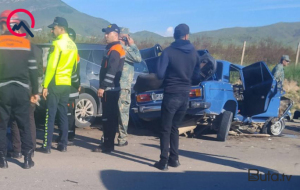 Xıdırlıda ağır qəza - 4 ölü, 1 yaralı