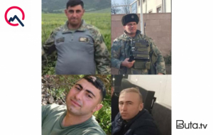 Bugünkü qəzada həyatını itirən hərbçilərin - Fotoları