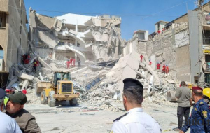 Təbrizdə bina çökdü: ölü və yaralılar var