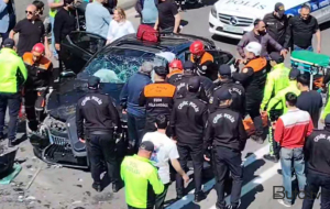 “Gənclik”dəki tuneldə ağır qəza, yaralı var - Video - Yenilənib Yaralılar var