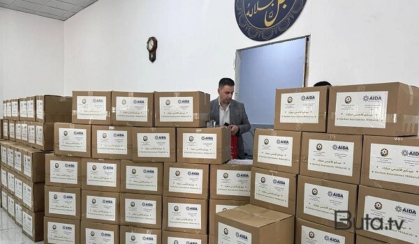  Azərbaycan Kərkükdə 150 ailəyə bayram sovqatı çatdırdı  