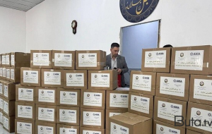 Azərbaycan Kərkükdə 150 ailəyə bayram sovqatı çatdırdı