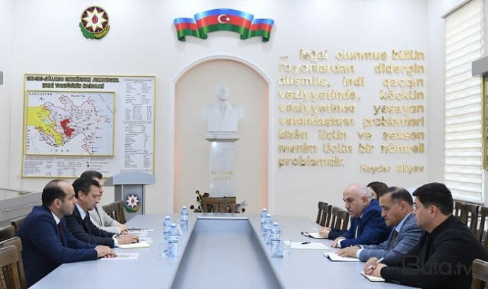  Dövlət Komitəsində AzQAC və IFRC əməkdaşları ilə görüş...  