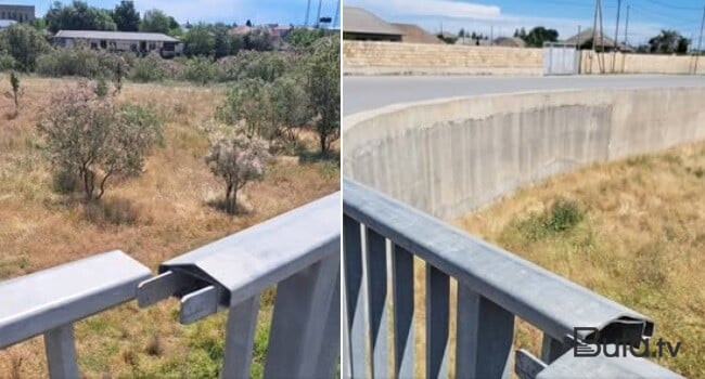  AAYDA: Salyan körpüsündə “qırıq dəmir”... - Foto  