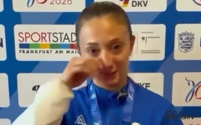  “Həmişə istəmişəm qızıl medalım olsun, atama həsr edim” - Şəhid qızından təsirli çıxış  