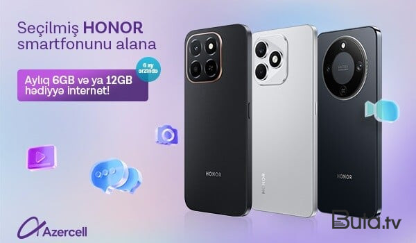  “Azercell”dən HONOR smartfonlarına xüsusi kampaniya  