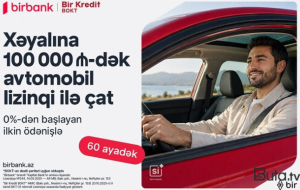 0%-dən başlayan ilkin ödənişlə avtomobil əldə edin