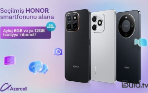 “Azercell”dən HONOR smartfonlarına xüsusi kampaniya